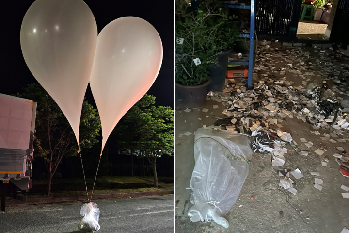 700 balloons later, North Korea says it’ll stop sending trash to South Korea