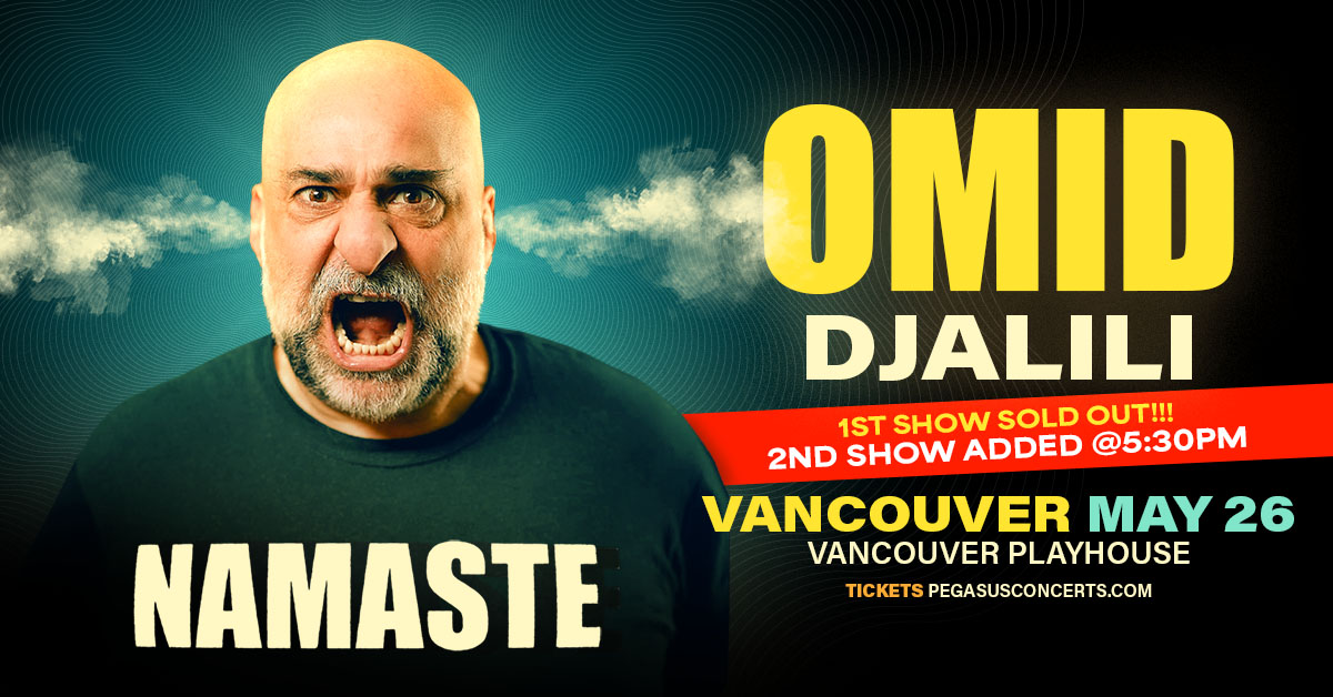 Omid Djalili Presents: Namaste Live in Vancouver (2nd show) - image