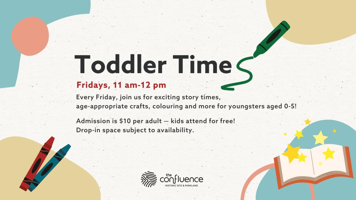 Toddler Time at The Confluence Historic Site & Parkland - image