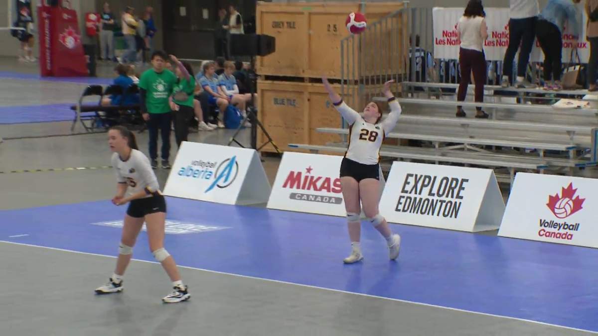 The Volleyball Canada Youth National Championships at the Edmonton EXPO Centre on Friday, May 24, 2024.