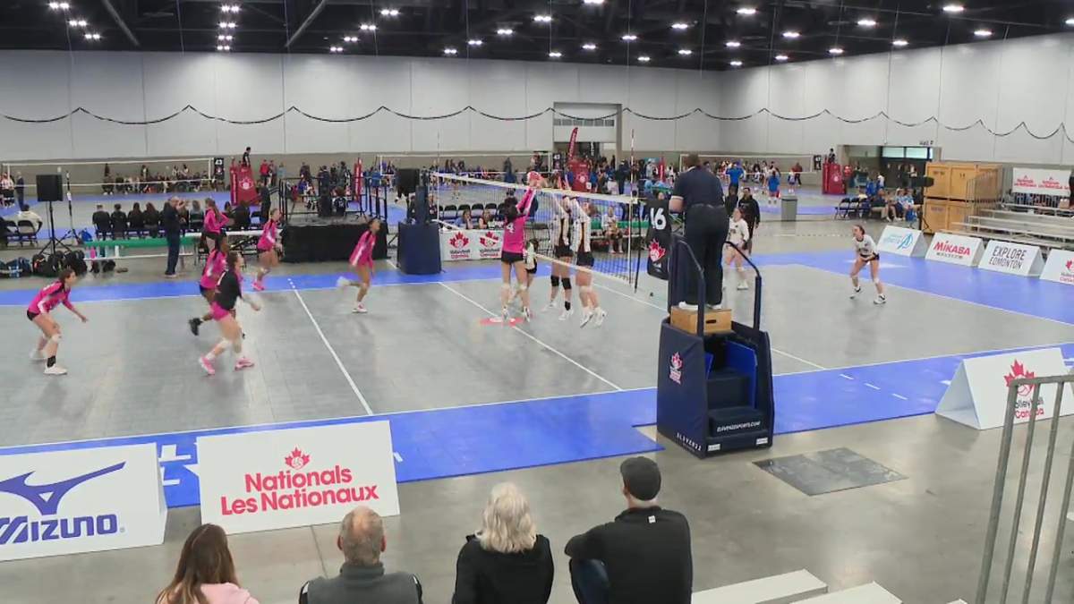 The Volleyball Canada Youth National Championships at the Edmonton EXPO Centre on Friday, May 24, 2024.