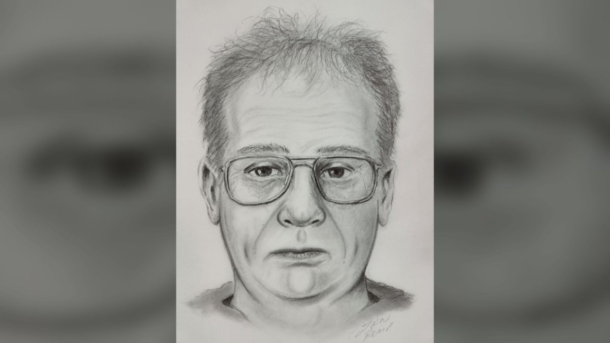 A new sketch has been released by the BC RCMP of Kevin Louis Vermette.