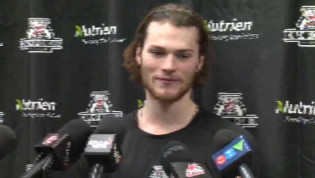 Moose Jaw Sask собственият Атли Калвърт се накисва в игра