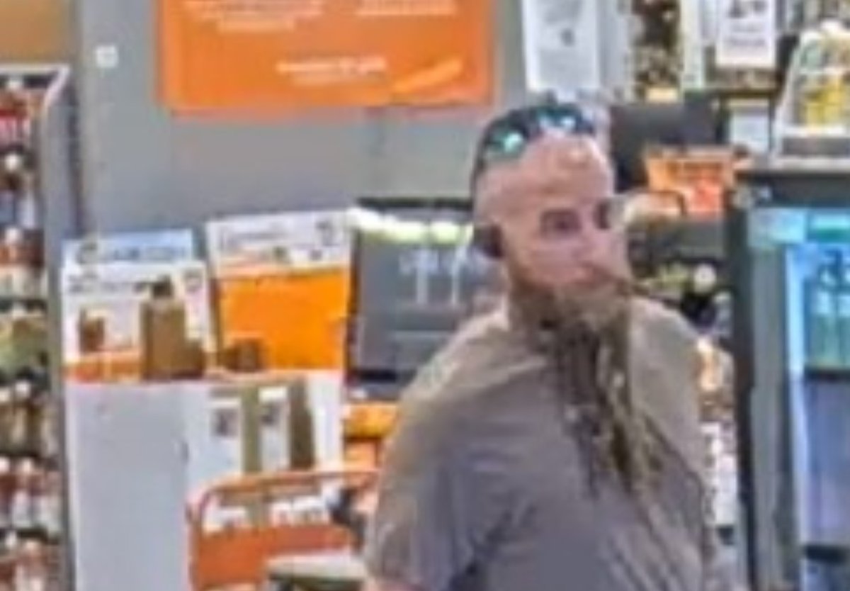 RCMP in Vernon are hoping to identify the suspect in a Home Depot theft.