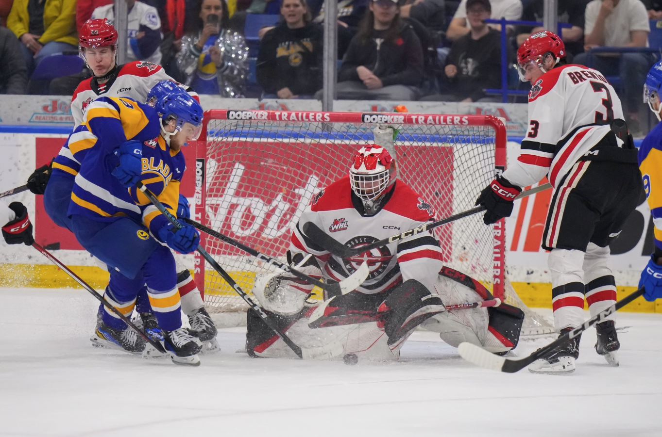 Saskatoon Blades heartbroken after playoff run ends Tuesday night
