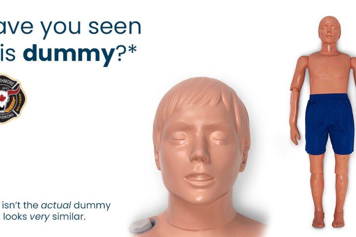 Have you seen Bob? Strathmore Fire Department searching for wayward dummy