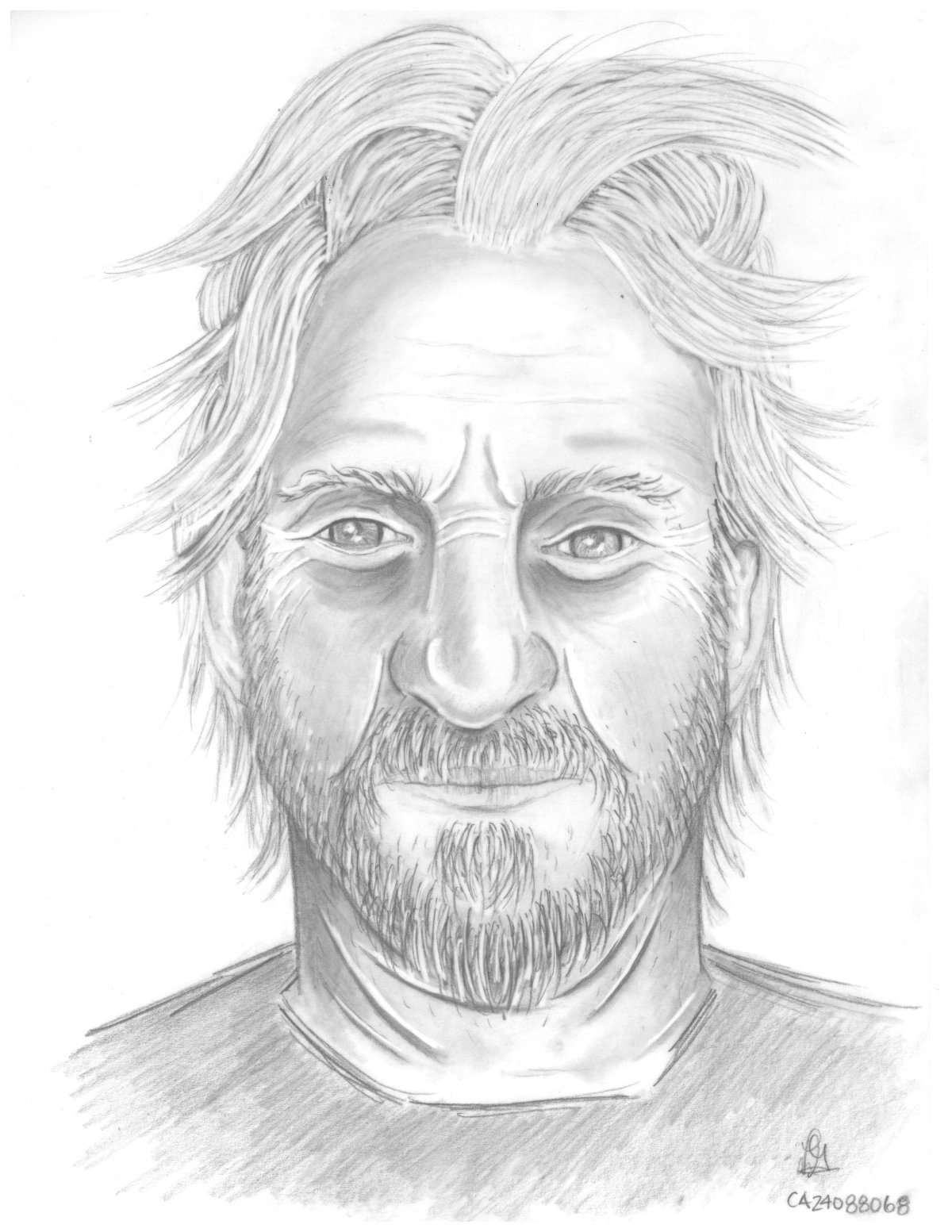 Calgary police have released a composite sketch of a man who was found dead near the Bow River in March.
