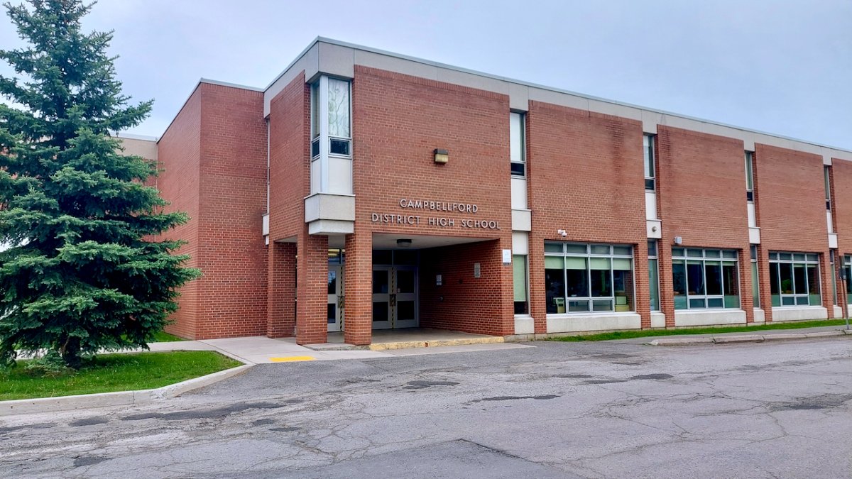 The prinicipal at Campbellford District High School says an incident on May 22 involved four students saw a knife being used and two of them being injured.