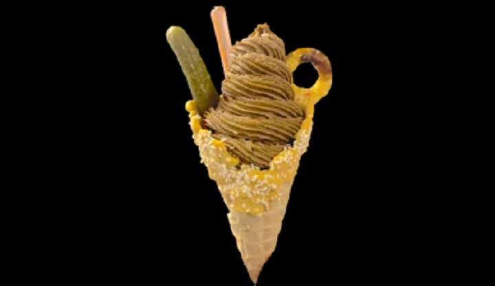 The 2024 Calgary Stampede menu includes cheeseburger ice cream.