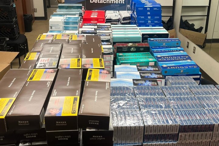 RCMP seize thousands of contraband cigarettes from northern Alberta business