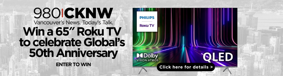 980 CKNW Online Contest Roku TV Giveaway 2024 - image