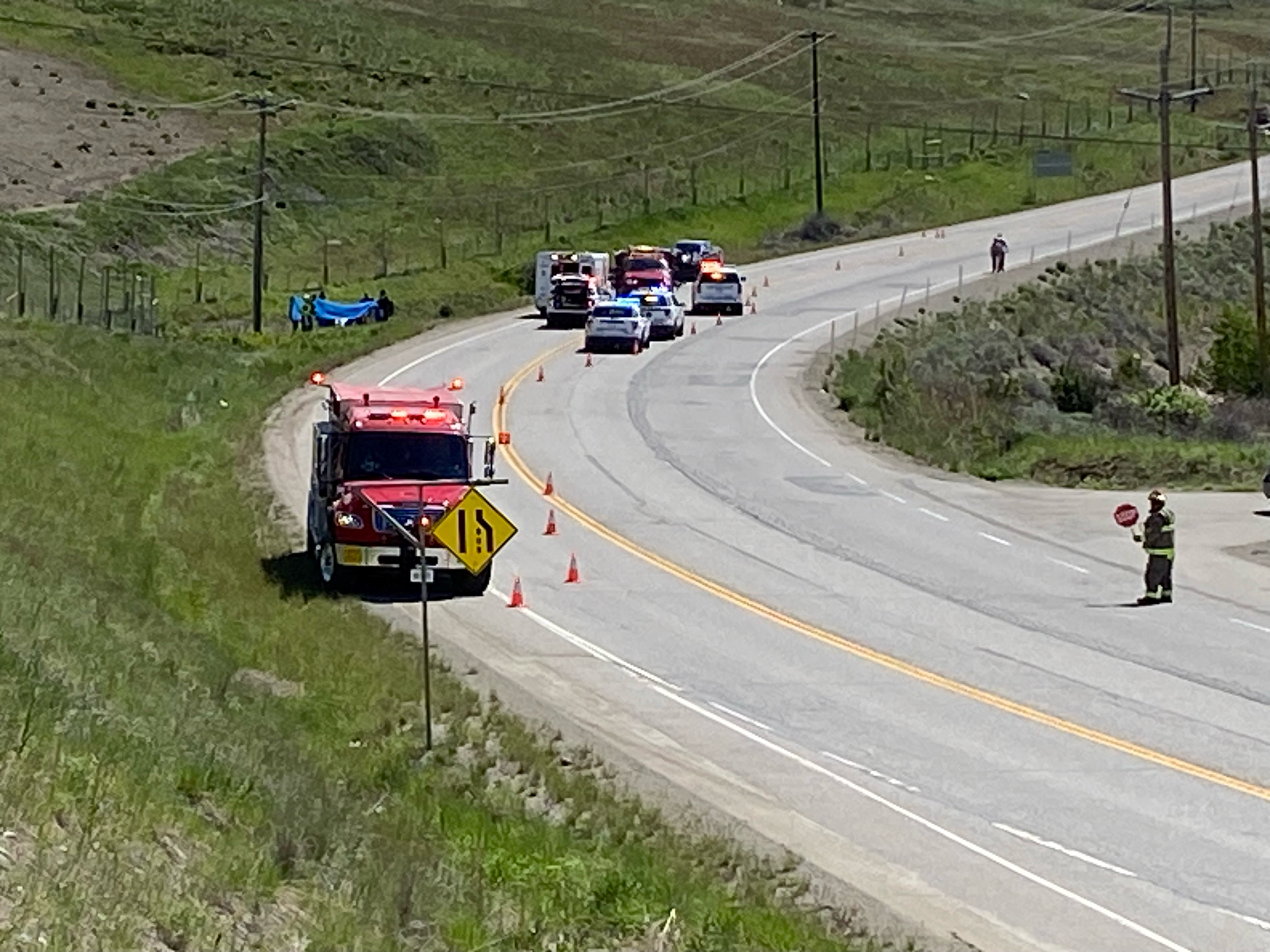 Катастрофа с мотоциклет на магистрала 33 в понеделник спря движението Катастрофата