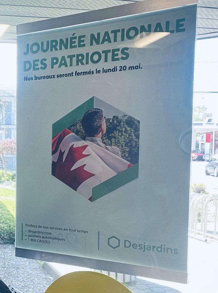 ‘Unacceptable’: Desjardins apologizes after Canadian flag used in Quebec Patriots’ Day poster