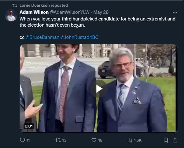 BC United MLA defects to BC Conservatives just months before provincial election - image