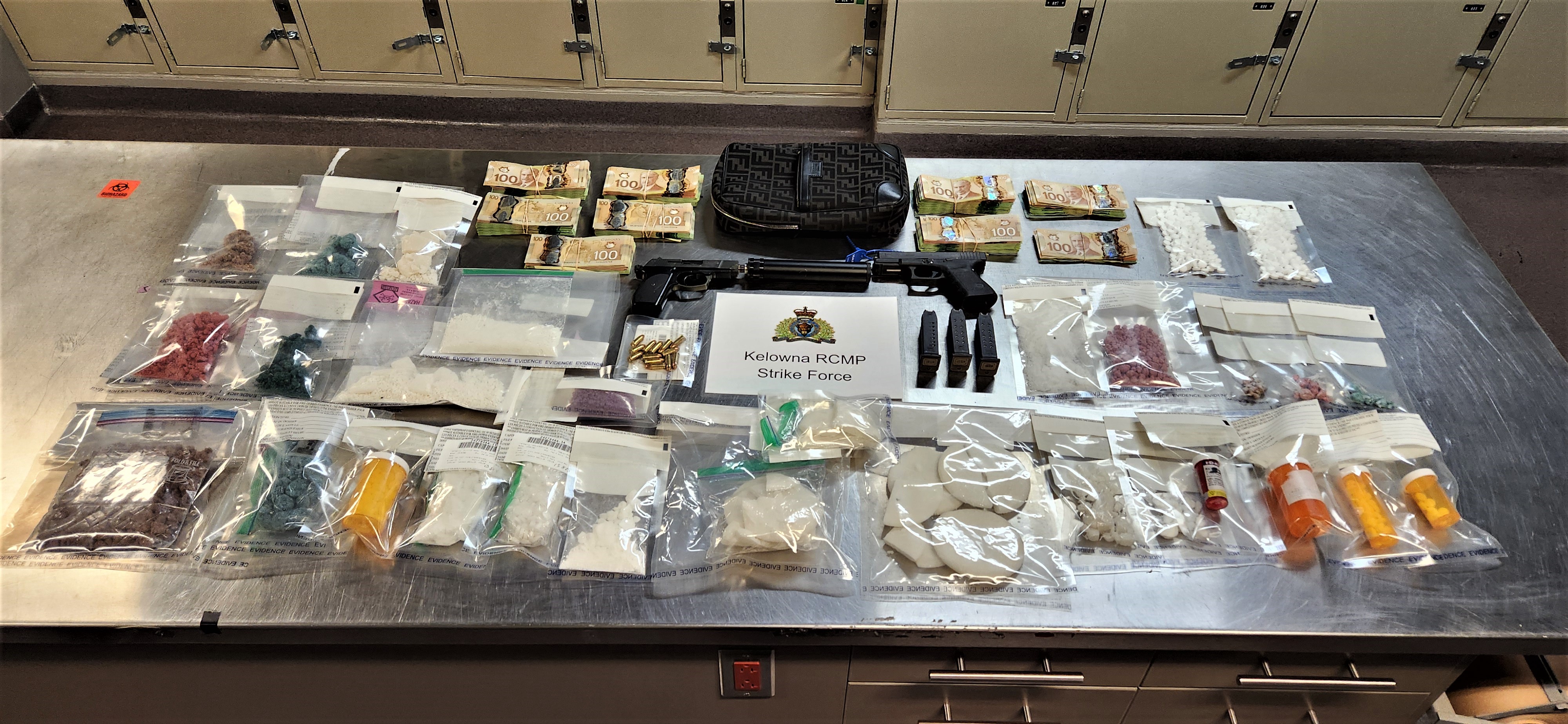 Рутинно спиране на трафика доведе Келоуна Британска Колумбия Маунтис до