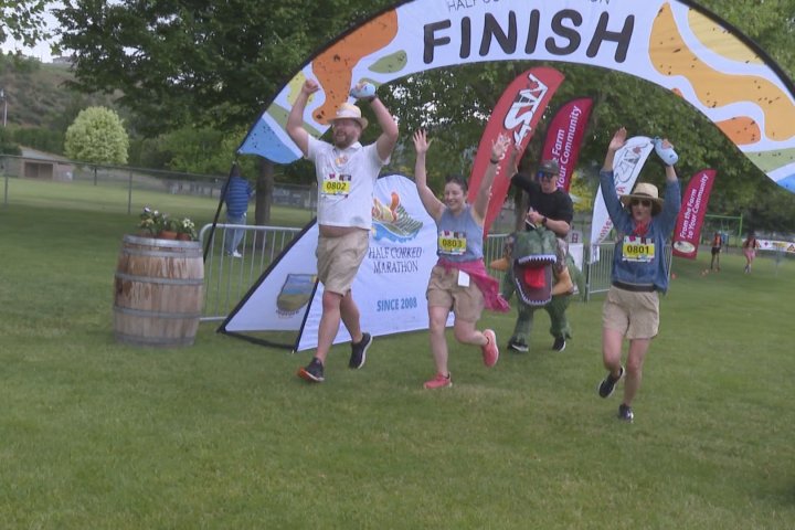 ‘It’s just tons of fun’: South Okanagan Half Corked Marathon sees record turnout