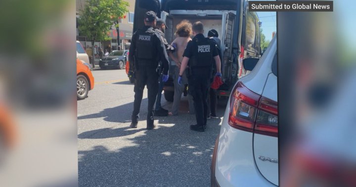 Притеснителен инцидент се случи във Ванкувър в четвъртък когато полицията