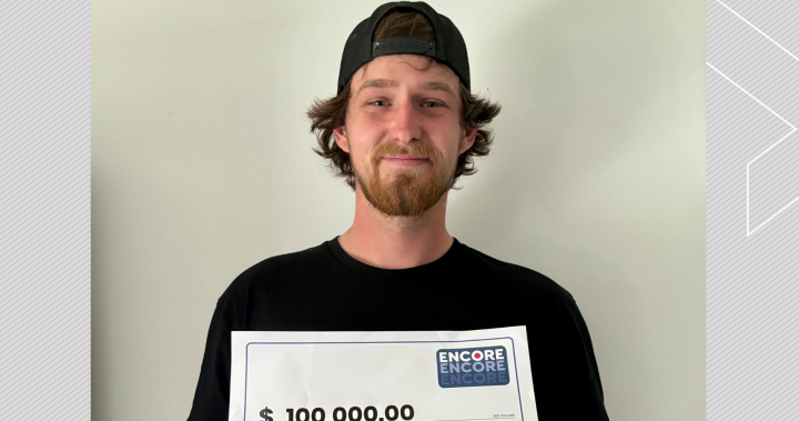Линдзи, Онтарио. човек претендира за награда от $100 000 на билет за лотария Encore: OLG
