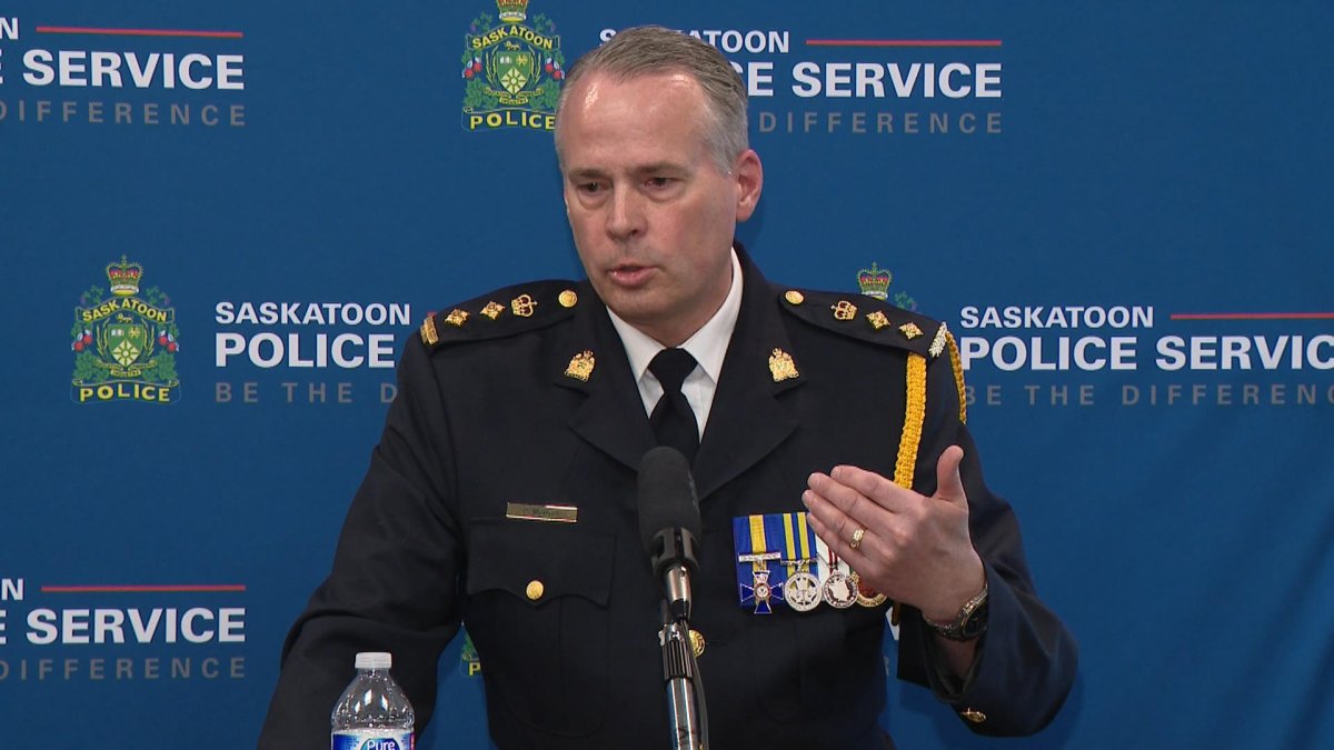 Cam McBride has been announced as Saskatoon's new police chief.