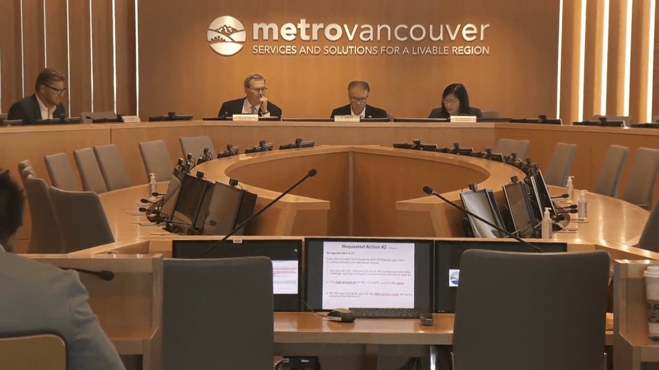 Metro Vancouver board chairs could see $25K pay bumps under proposed changes - BC - Vimarsana News