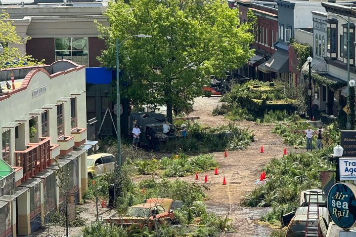 Downtown Nanaimo becomes post-apocalyptic streetscape for ‘The Last of Us’