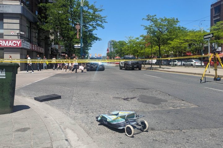 92-year-old remains in critical condition after being hit by vehicle in Toronto Friday