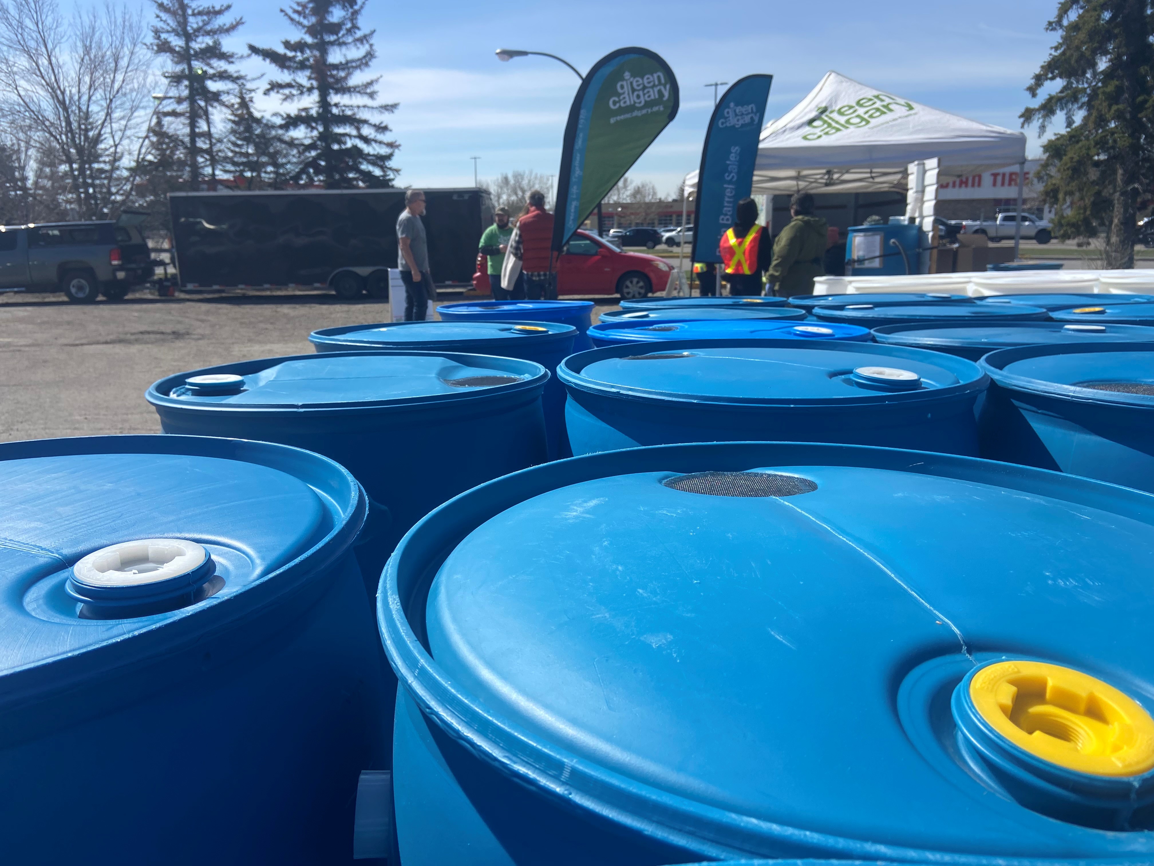‘Unprecedented’ demand for rain barrels in Calgary leads to
shortage