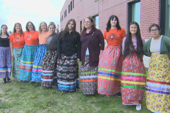 Niverville Ribbon Skirt Club holds year-end feast