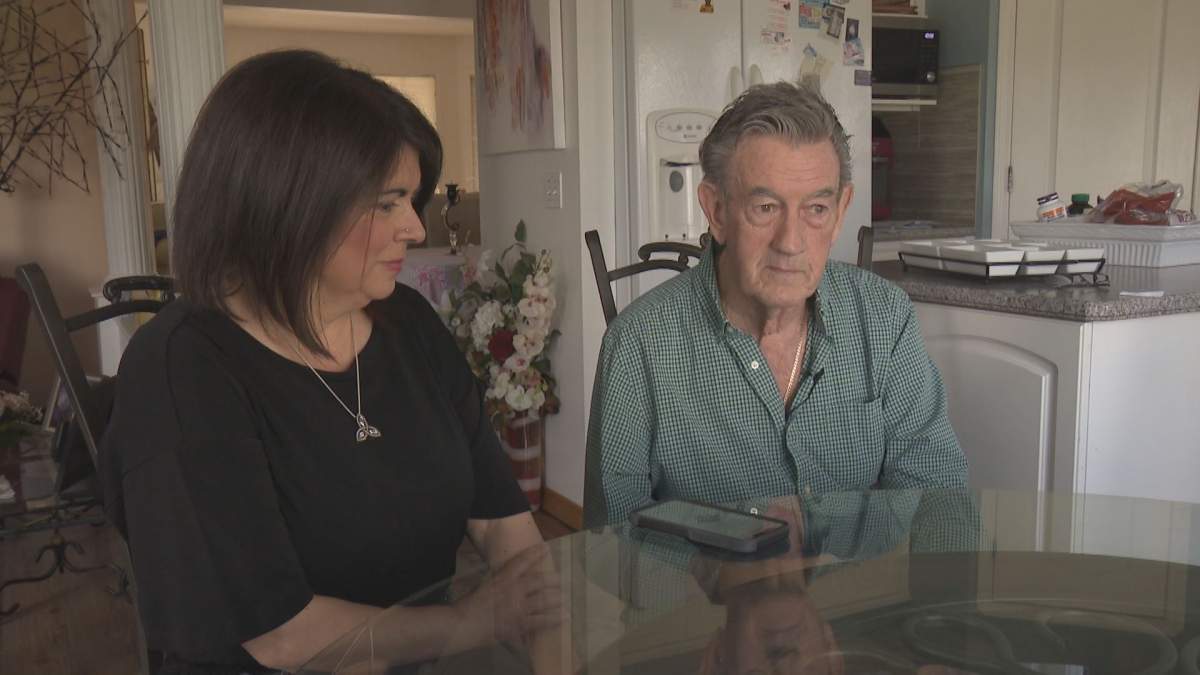 Michael O’Reilly plays a recording of a scam call