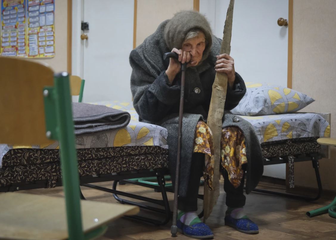 98 годишна украинка която беше отделена от семейството си по време