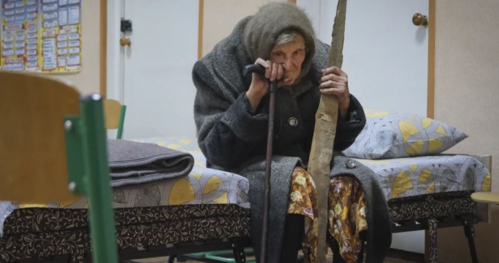 98 годишна украинка която беше отделена от семейството си по време