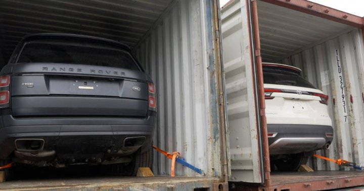Открити са 369 откраднати превозни средства от Онтарио на стойност 33 милиона долара, повечето в пристанището на Монреал
