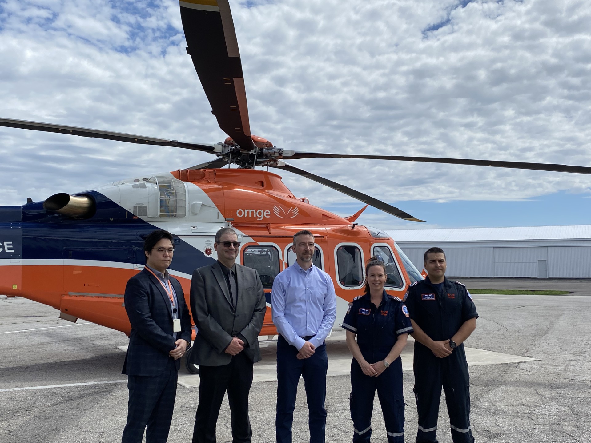 Лондонският център за здравни науки и Ornge си партнираха за