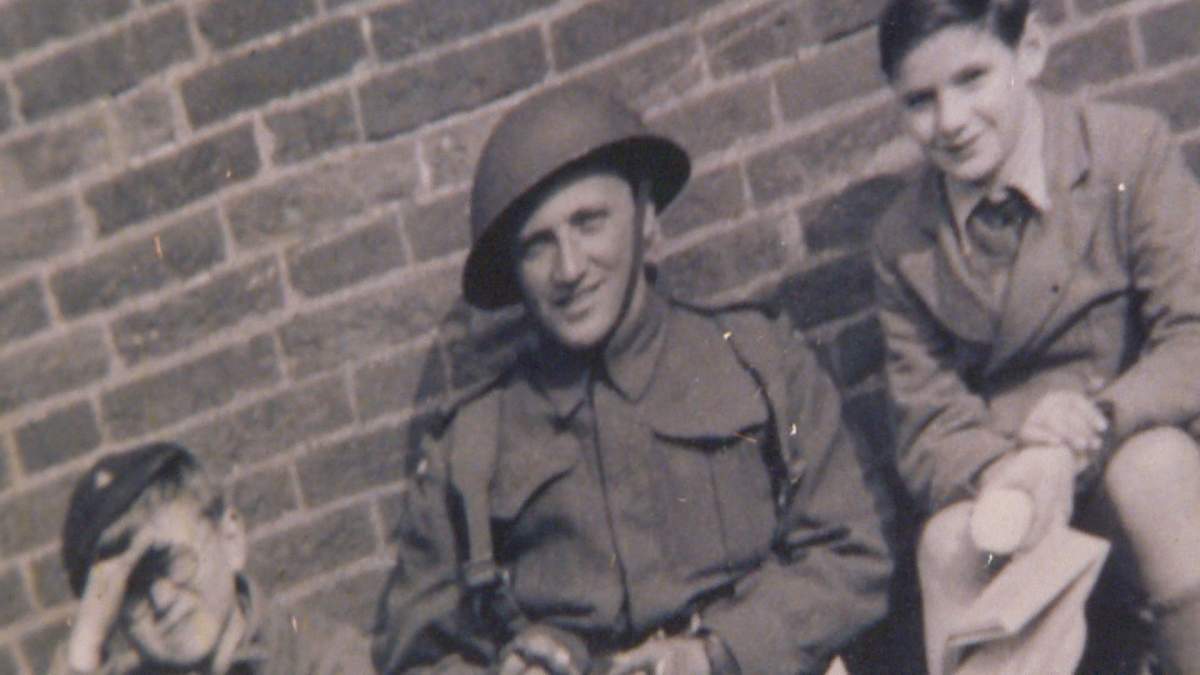 Len Van Roon during his time overseas.