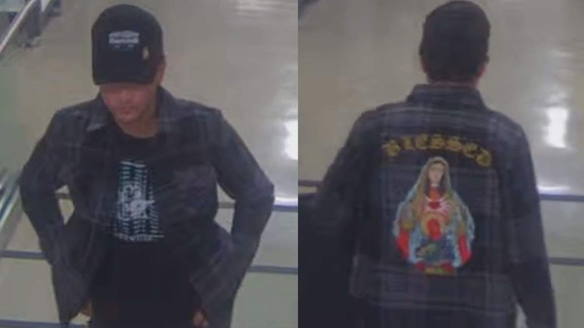 Victoria police are looking to identify this suspect related to a voyeurism case.