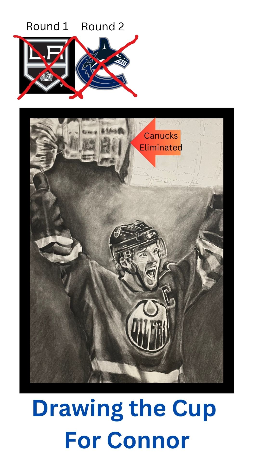 Phil Alain's Connor McDavid art