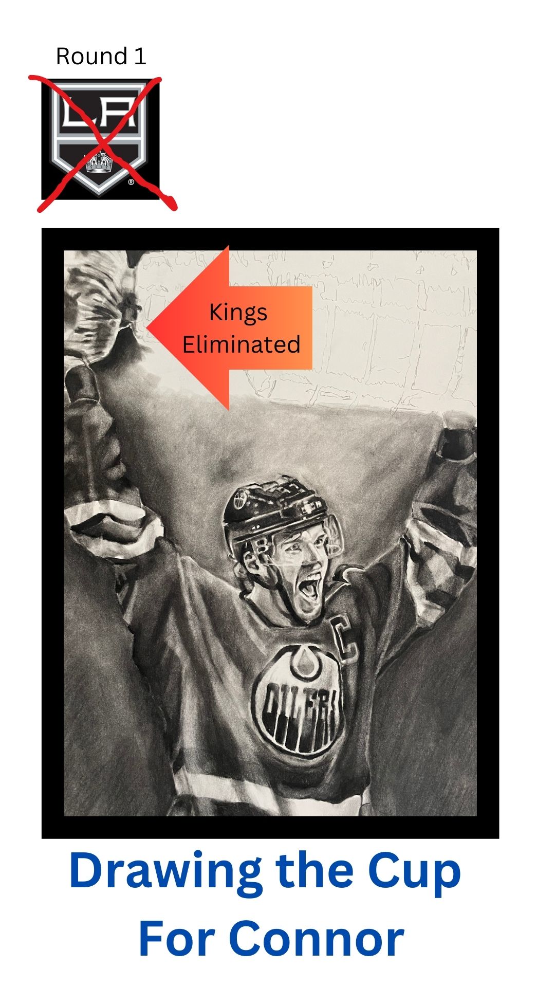 Connor McDavid art by Phil Alain