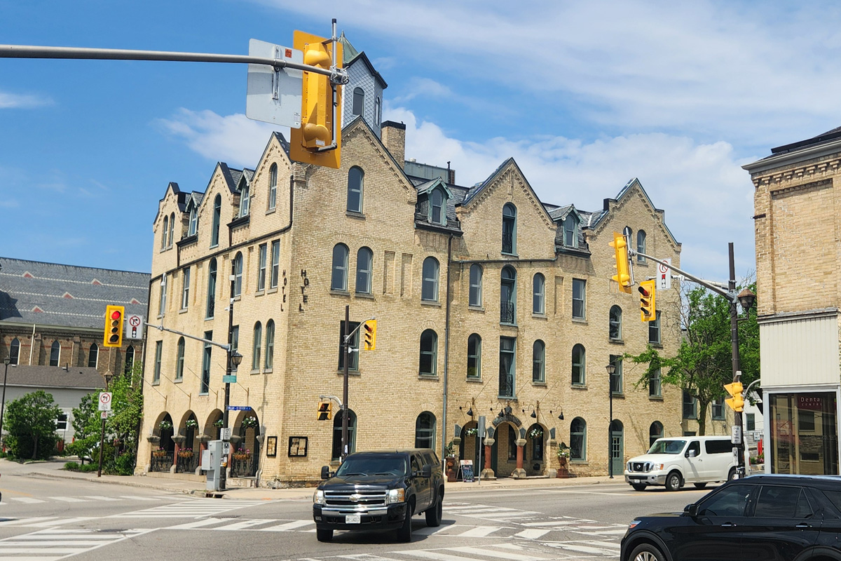 The Arlington Hotel in Paris, Ont.