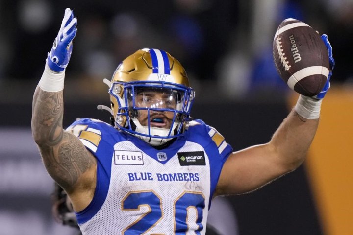 Winnipeg Blue Bombers offence suffers another blow with loss of Brady Oliveira