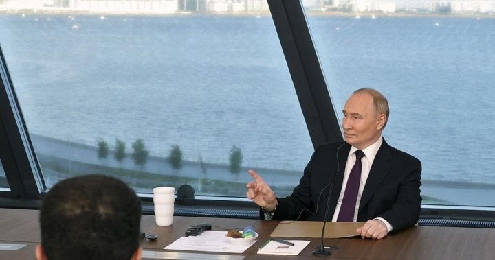 Президентът Владимир Путин предупреди в сряда че Русия може да