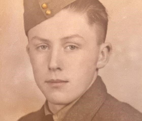 As a Canadian teen he landed in France on D-Day. He has received the country’s highest honour