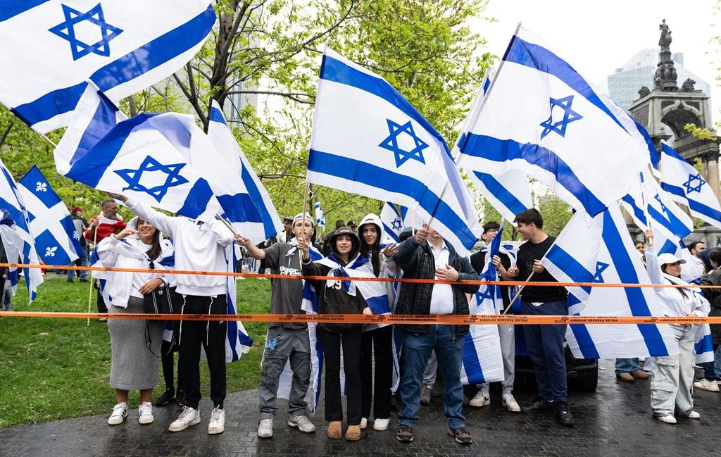 Toronto ‘Walk with Israel’ event held amid high security, faceoffs with protesters