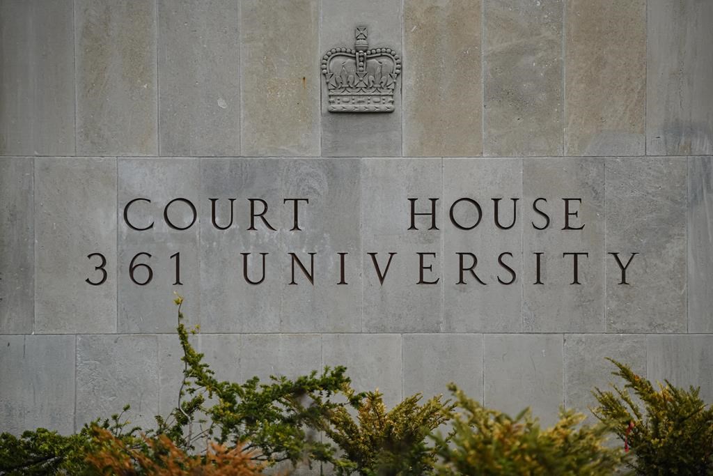 Two First Nations have launched a court application against lawyers who helped bring forward a $10 billion settlement against Canada and Ontario, saying they're being paid too much for their work. The Superior Court of Justice in Toronto is photographed on Wednesday, May 4, 2022. 