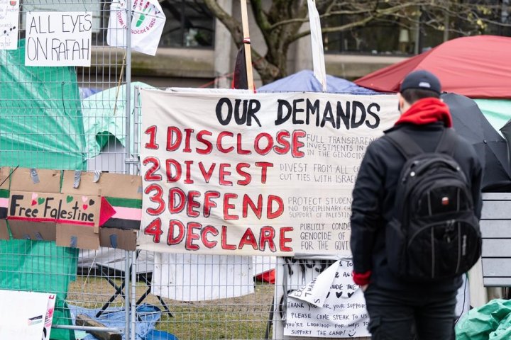 McGill makes new offer to pro-Palestinian protesters occupying its downtown campus