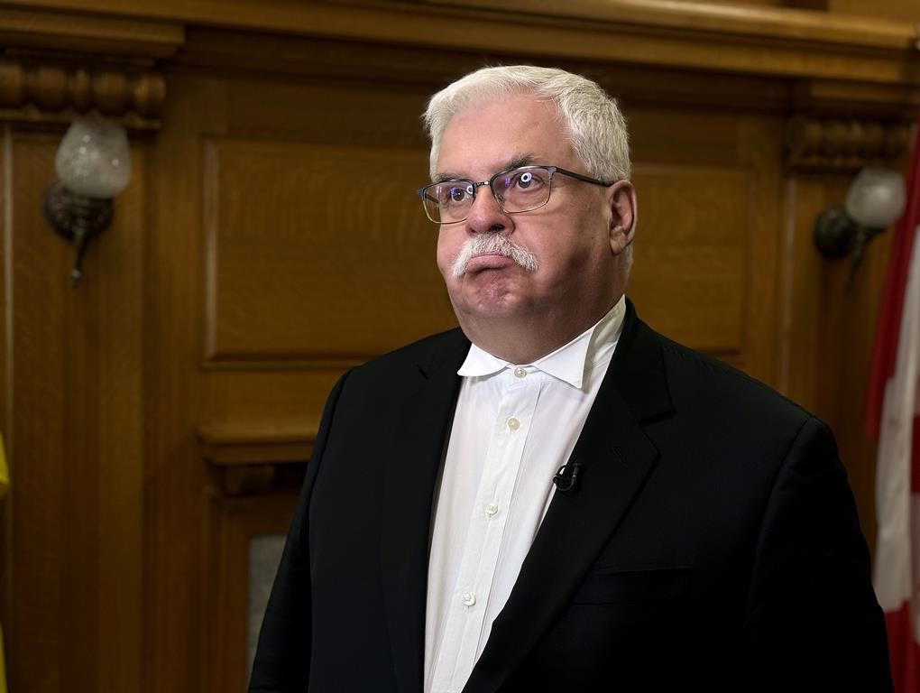 Председателят на законодателния орган на Саскачеван казва че срещата която