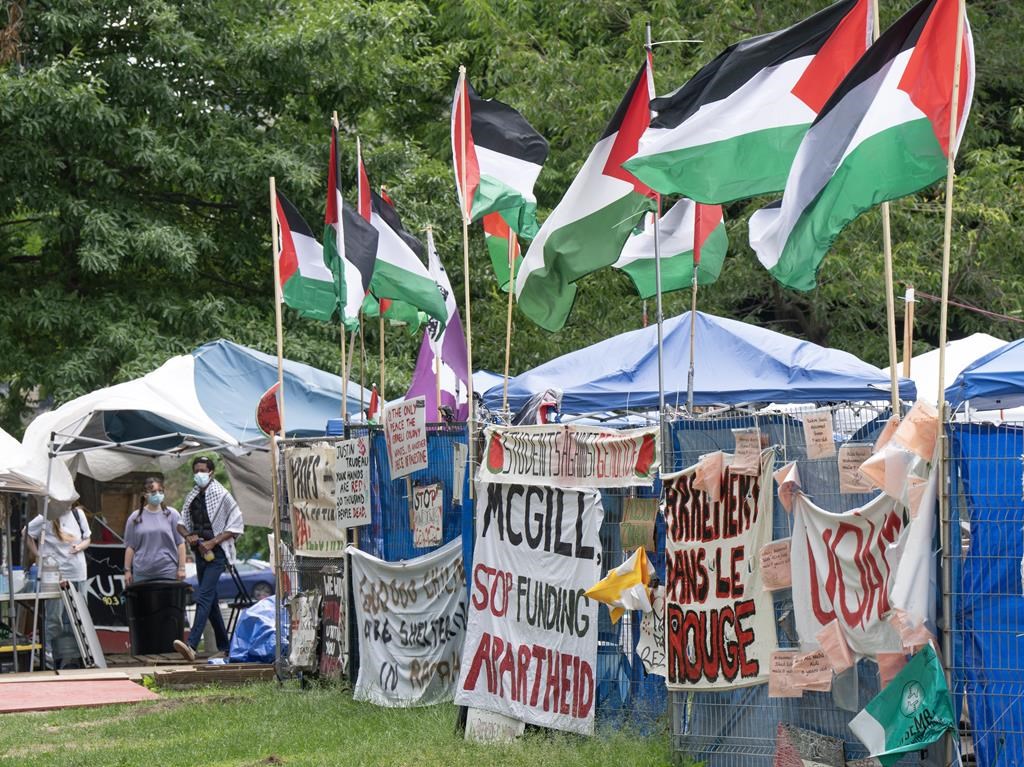 ‘Revolutionary youth summer program’ gets underway at McGill pro-Palestine encampment