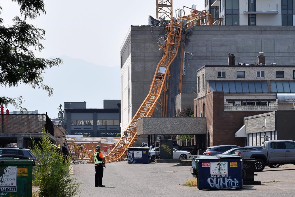 Changes to improve crane safety underway: WorkSafe BC