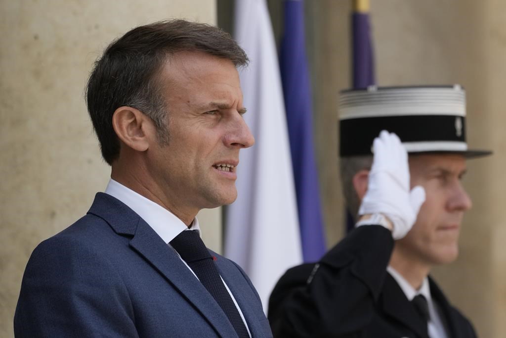 Правителството на Ню Брънзуик казва че френският президент Еманюел Макрон