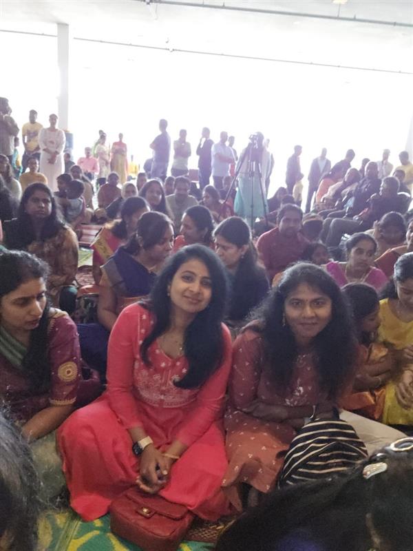 Hundreds of Hindus gathered in Spryfield, N.S., for the spiritual wedding of the god Shiva and his wife Parvati, Sunday, June 23.