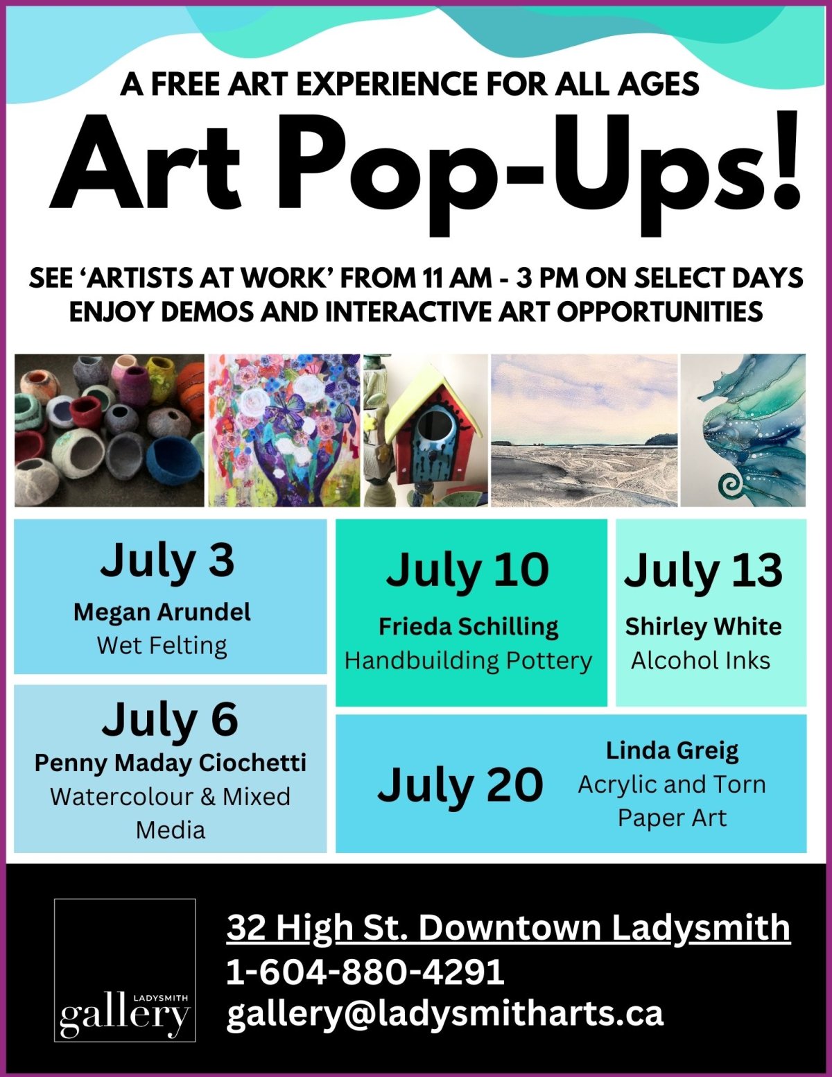 Ladysmith Gallery Art Pop-Ups - image